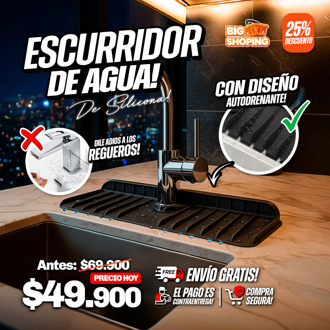 Escurridor De Agua Para Cocina