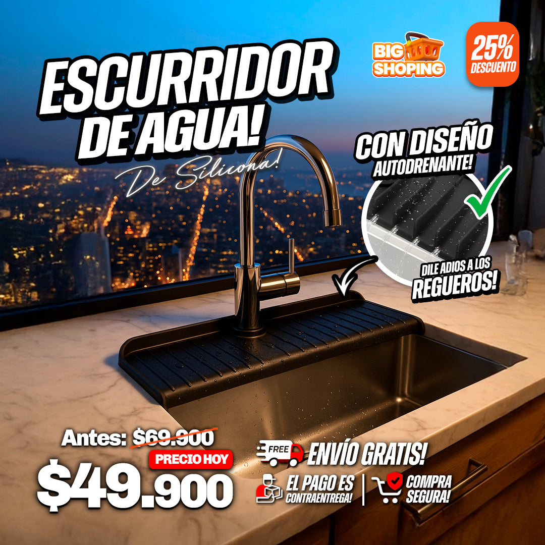 Escurridor De Agua Para Cocina